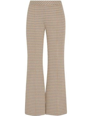 Rosetta Getty Pantaloni A Quadri - Neutro