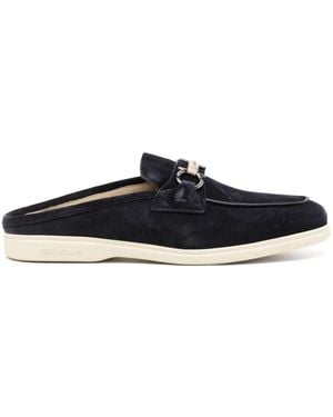 Ferragamo ロゴ サンダル - ブルー