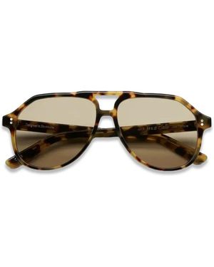 Chimi Sally Pilot-Frame Sunglasses - Black