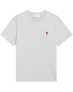 Ami Paris Organic Cotton T-Shirt - White