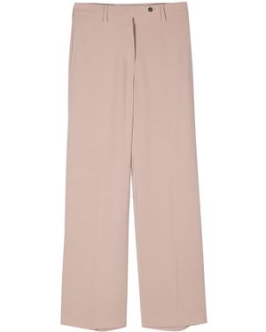 N°21 Straight-Leg Crepe Trousers - Pink