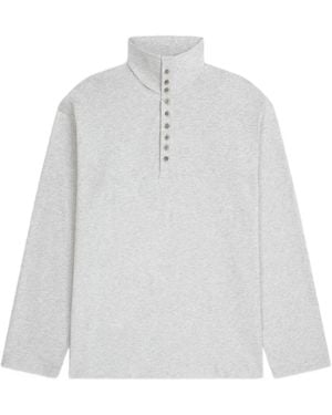 Dries Van Noten Katoenen T-Shirt Met Col - Wit