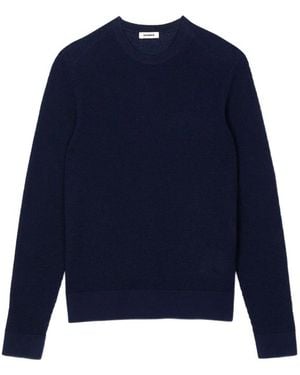 Sandro Textured Knit Jumper - Black