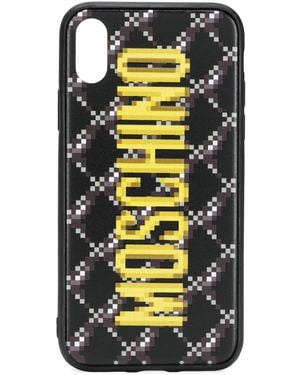 Moschino Pixelated Logo Iphone X/Xs Case - Black