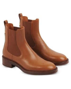 Chloé Marcie Ankle Boots - Brown