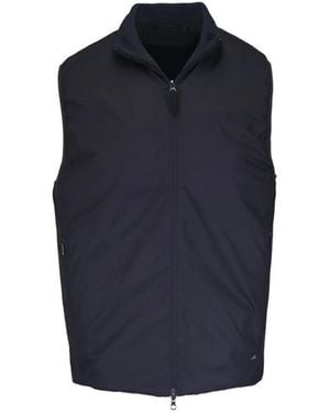 Wahts Collon Zip Sleeveless Vest - Blue