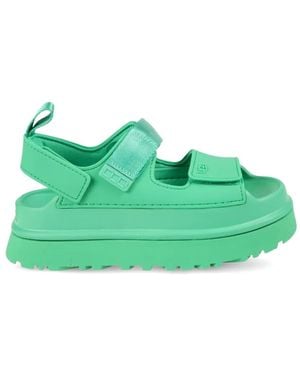 UGG Goldenglow Sandalen Mit Klettverschluss - Grün