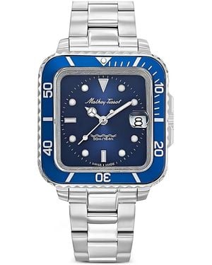 Mathey-Tissot Mathy Vintage 34Mm Watch - Blue