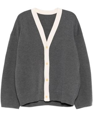 CROQUIS Wool Cardigan - Gray