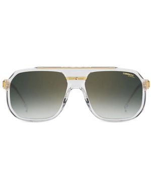 Carrera Lunettes De Soleil À Monture Carrée - Vert