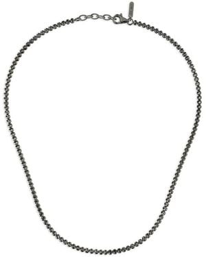 Desmo Collier Crystal 3 À Perles - Métallisé