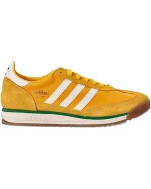 adidas Originals Zapatillas SL 72 con tres rayas - Amarillo
