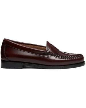 G.H. Bass & Co. Leather Loafers - White