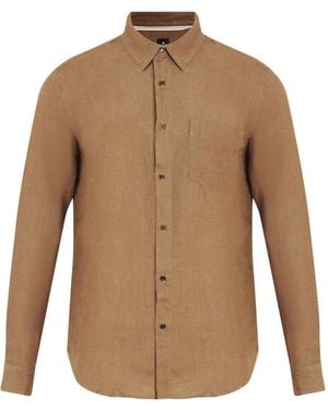Osklen Button-Up Shirt - Brown