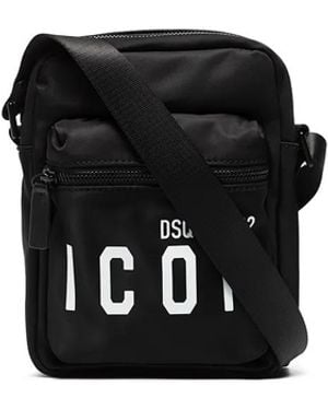 DSquared² Icon Crossbody Bag - Black