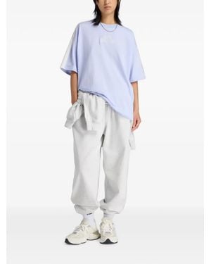 New Balance T-Shirt Oversize Trackside - Blue