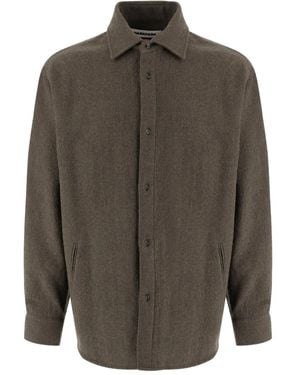DARKPARK Wool Shirt - Grey