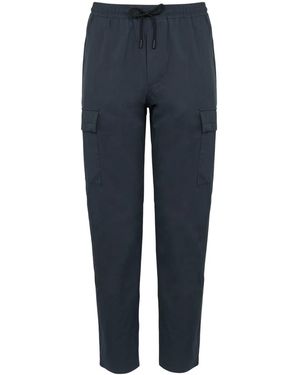 Yves Salomon Cargo Trousers - Blue