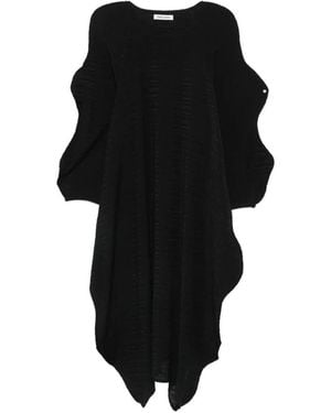 Henrik Vibskov Robe Octo À Design Drapé - Black