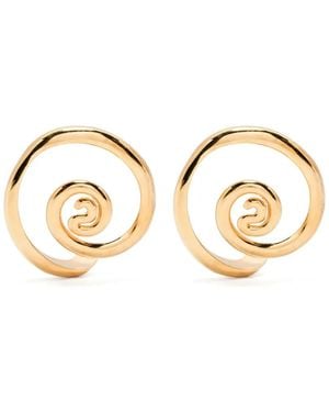 Panconesi Pendientes huggies vortice - Metálico