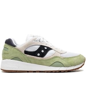 Saucony Shadow 6000 "white/mint/navy" スニーカー - グリーン