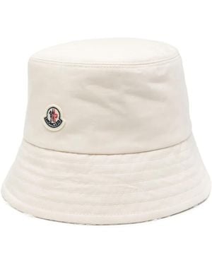 Moncler Reversible Bucket Hat - Natural