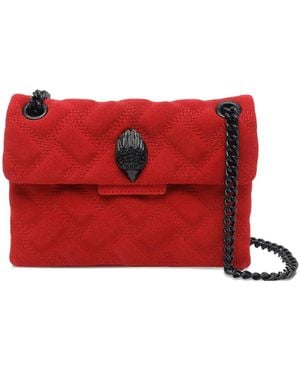 Kurt Geiger Kensington Quilted Leather Cross Body Bag - Red