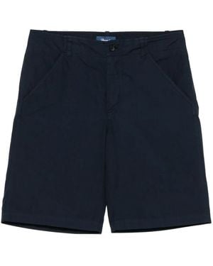 Drumohr Klassische Bermudas - Blau