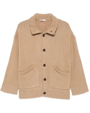 Commas Cardigan Fisherman À Boutonnière - Natural