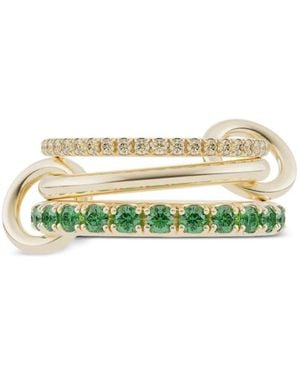 Spinelli Kilcollin 18Kt Geelgouden Ring Met Smaragd - Groen