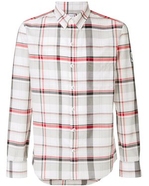 Moncler Plaid Shirt - White