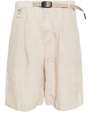 Undercover X Nonnative Linen Shorts - Natural