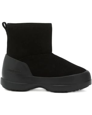 Moon Boot Stivali Da Pioggia Mezzaluna - Nero