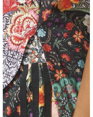 adidas Jardim Agharta Floral-Print Tank Top - Black