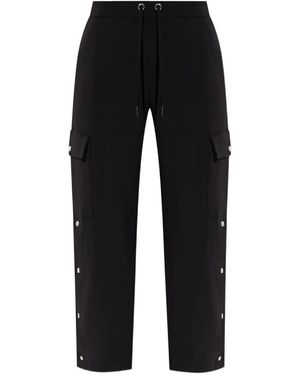 MICHAEL Michael Kors Cargo-Pocket Button-Fastening Pants - Blue