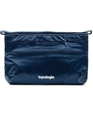 Topologie Étui Pour Smartphone À Détail De Logo 90 - Blue