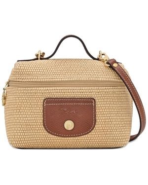 Longchamp Extra-Small Le Panier Pliage Tote Bag - Metallic