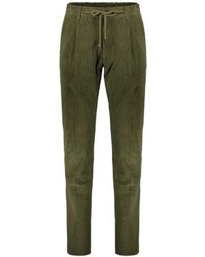 Moorer Pantalones Anton De Pana - Verde