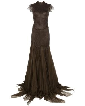 De La Vali Zephyra Maxi Dress - White