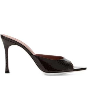 AMINA MUADDI Alexa Slippers 95 - Brown