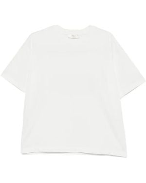 3Dici T-Shirt Met Logopatch - Wit