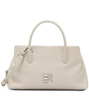 ERMANNO FIRENZE Borsa Tote Con Applicazione - Neutro