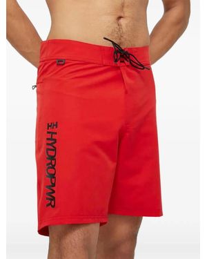 Helly Hansen Hydroper Badeshorts Mit Logo - Rot