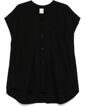 Jan Jan Van Essche V-Neck Shirt - Black