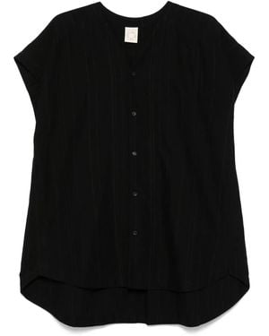 Jan Jan Van Essche V-Neck Shirt - Black