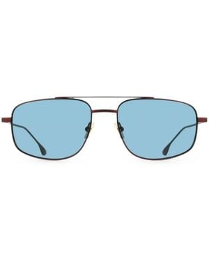 Paul Smith Occhiali Da Sole Purley Rettangolari - Blu