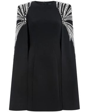 Jenny Packham Starlighter Mini Dress - Black