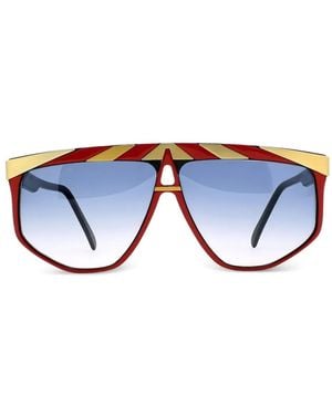 Alpina G82 Navigator-Frame Sunglasses - Blue