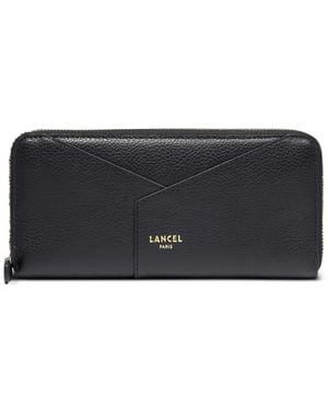 Lancel Enveloppe Zip Wallet - Grey