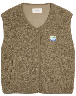 American Vintage Chaleco Hoktown con botones - Verde